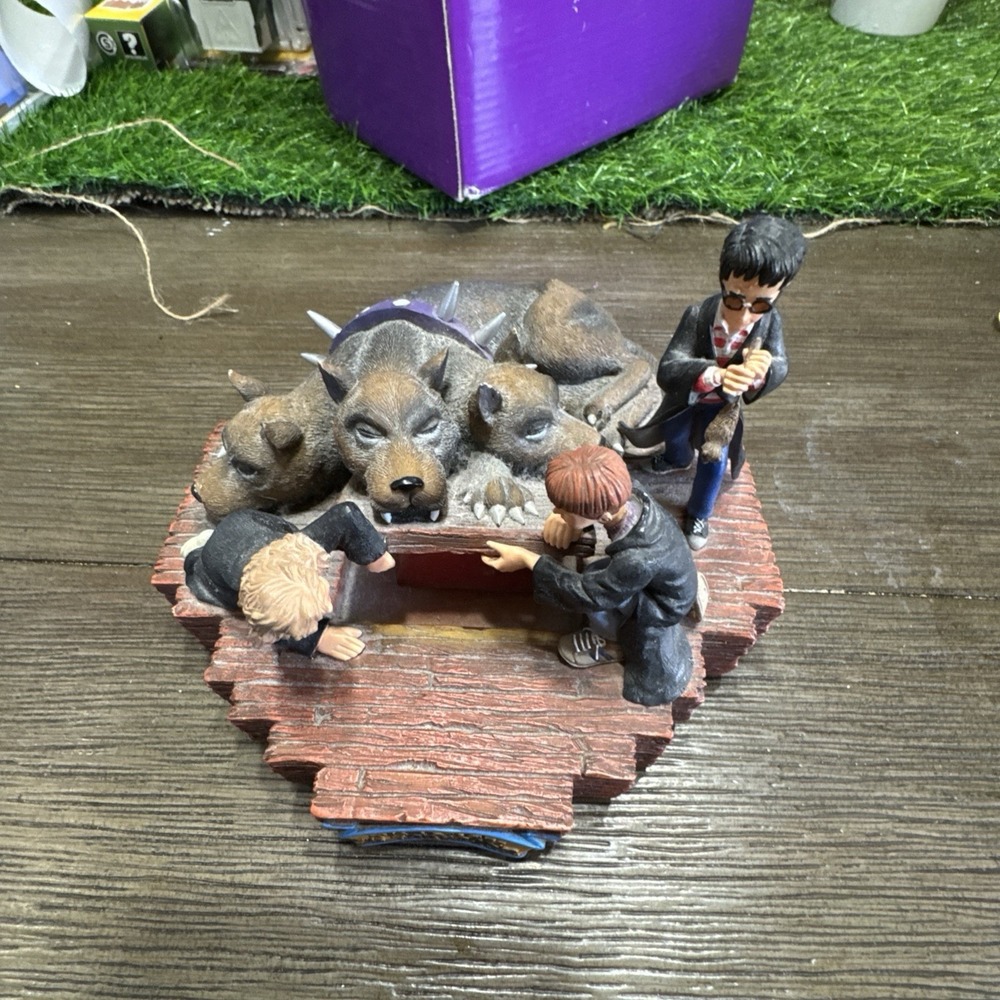 Vintage Enesco Harry Potter Through the Trapdoor Masterpiece Statue Figurine